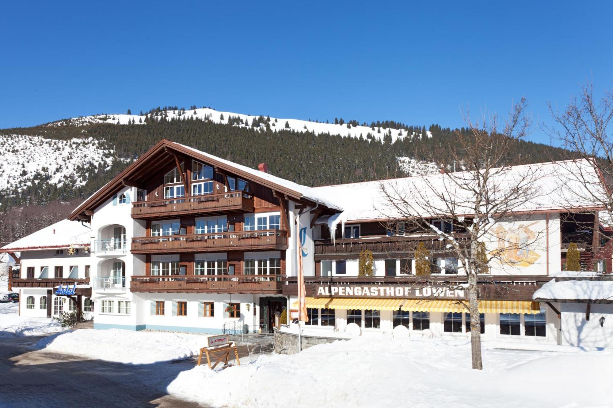 Hotel Alpengasthof Löwen Bad Hindelang Exterior foto